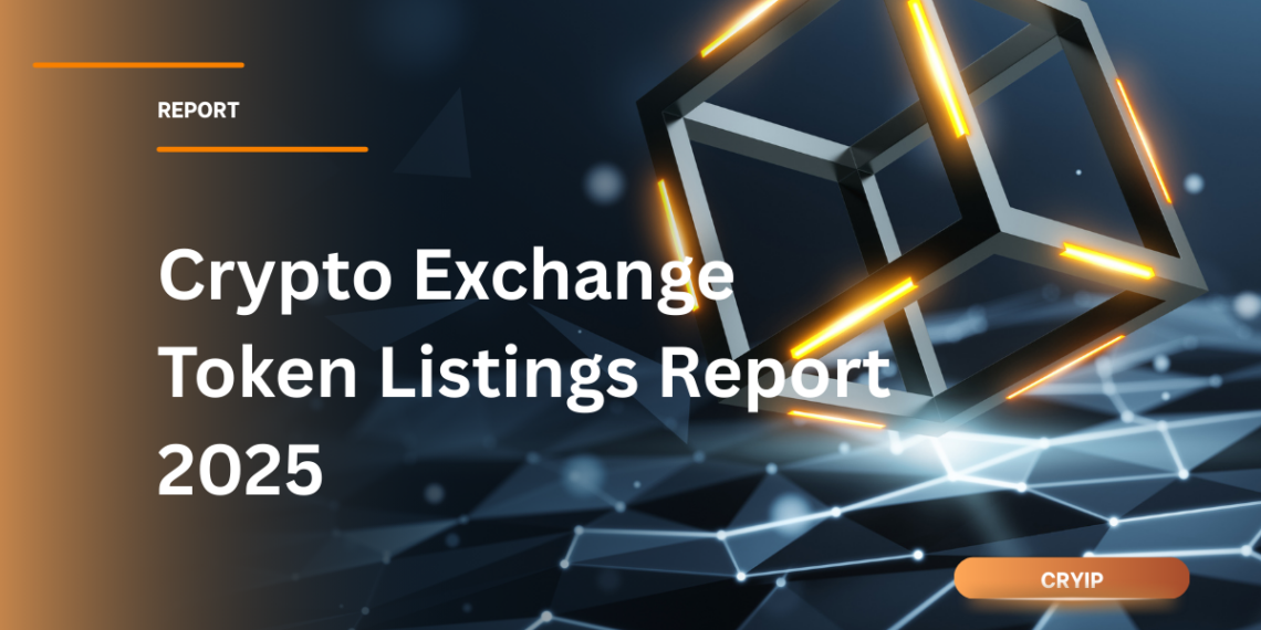 Crypto Exchange Token Listings Report 2025