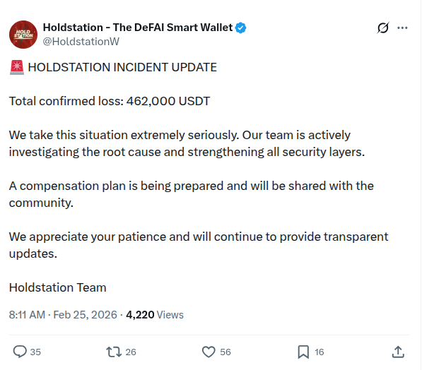 Holdstation Security Breach