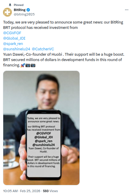 BitRing Tweet