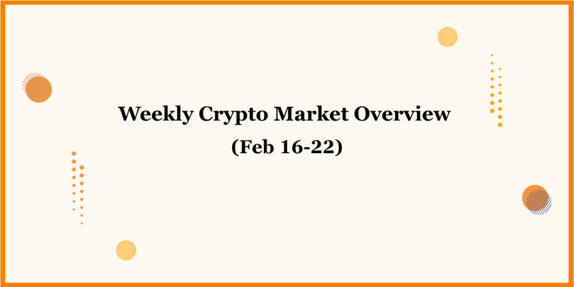 Weekly Crypto Market Overview: February 16–22, 2026