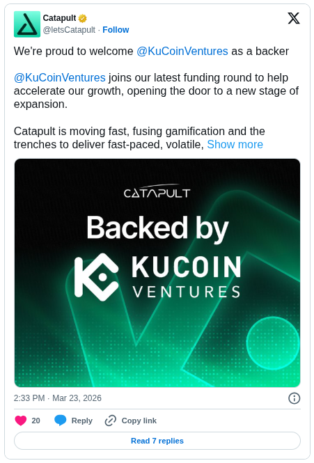 Catapult X Post