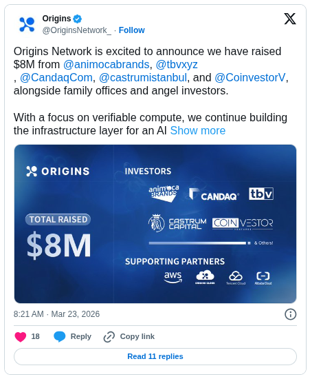 Origins Network X Post