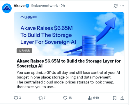 Akave Tweet