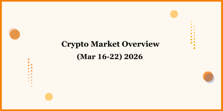 Weekly Crypto Market Overview Mar 16 – 22, 2026
