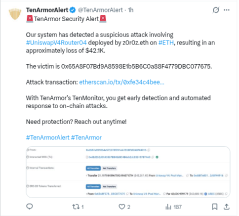 Uniswap V4 Router04 Exploited