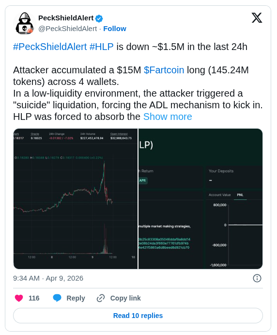 Hyperliquid Suicide Liquidation