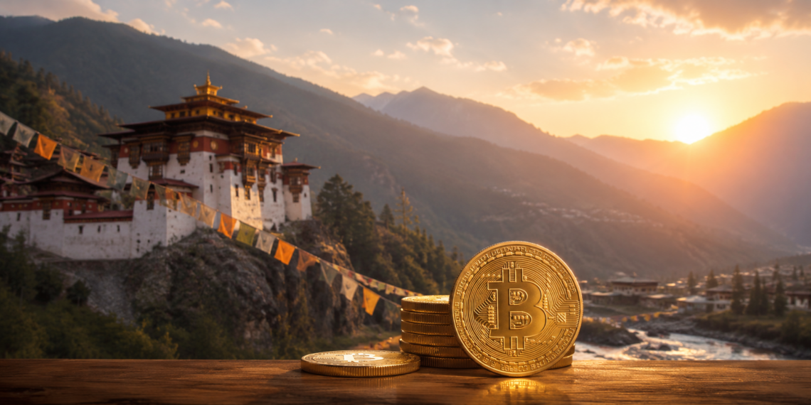 Bhutan BTC Holdings Drop From 13,000 Bitcoin to 3,100