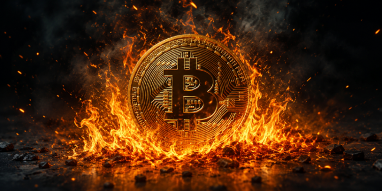 Permanently Burns 107 BTC