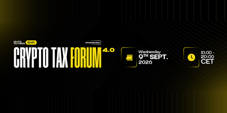 The Crypto Tax Forum 2026 is the world’s first conference dedicated entirely to crypto asset taxation