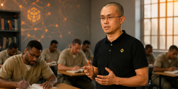 CZ Donates $2 Million to Prison Professors for U.S. Prison Education Programs