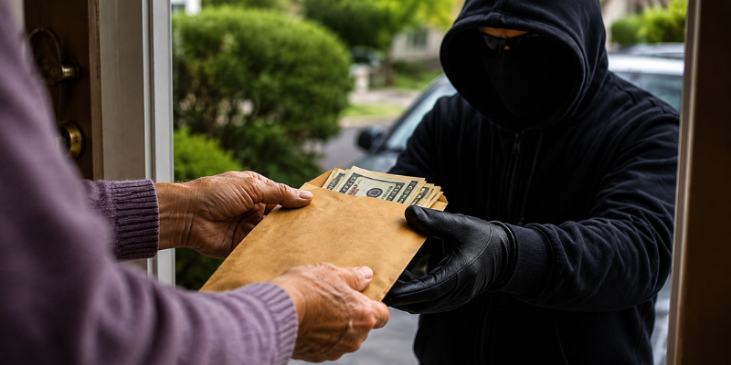 FBI Warns Crypto Scammers Are Sending Courier to Victims Doorstep for Cash Pickups
