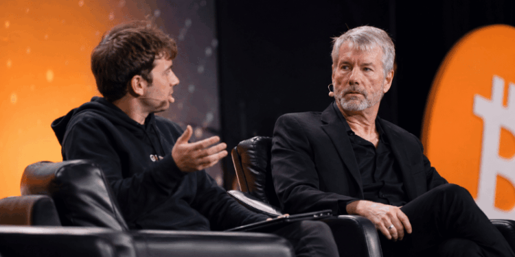 Michael Saylor and Jack Mallers Clash Over Strategy's Bitcoin Reporting Metrics