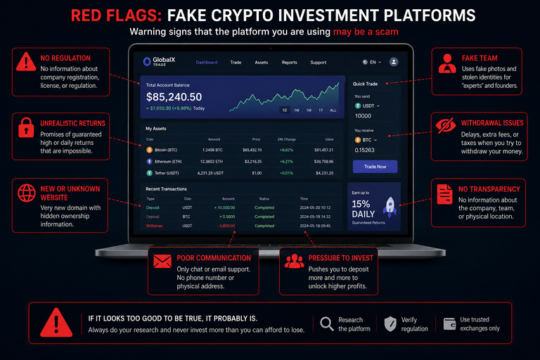 Red Flags of Pig-Butchering Scams