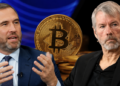 Saylor’s Bitcoin Model Faces Fire From Ripple CEO Brad Garlinghouse