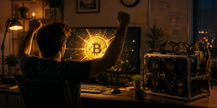 Solo Bitcoin Miner Wins Block 951771