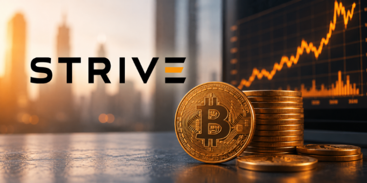 Strive Buys 759 BTC for $50 Million – Total Holdings Reach 19,864 BTC