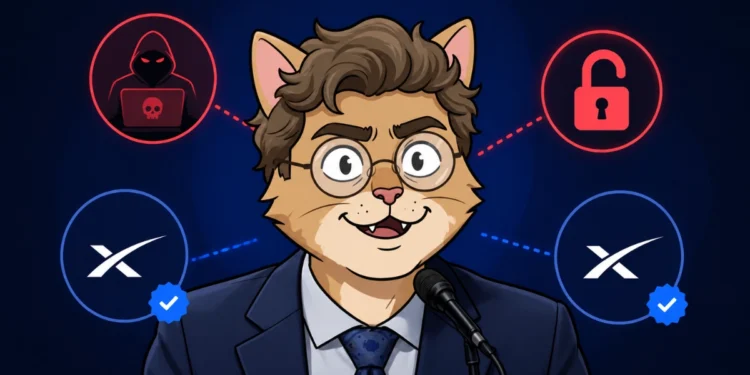 Hacked SpaceXAI and Starlink Accounts Promote SCATMAN Token Before 73.7 ETH Sales