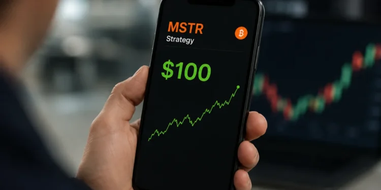 MSTR Reclaims $100 as Bitcoin Rally and Strategy's Cash Position Boost Investor Confidence