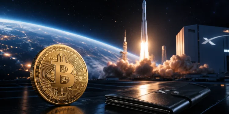 SpaceX Bitcoin Wallet Records First BTC Transfer in Six Months With $88 Test Transaction