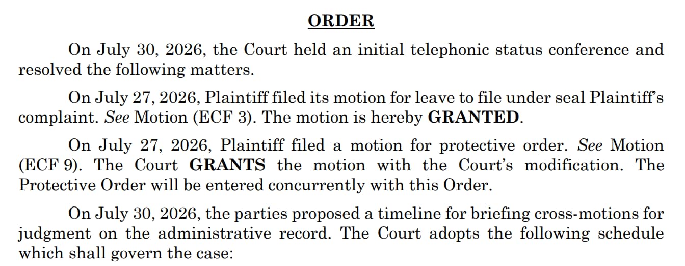 Court Grants Protective Order in Chainalysis Case